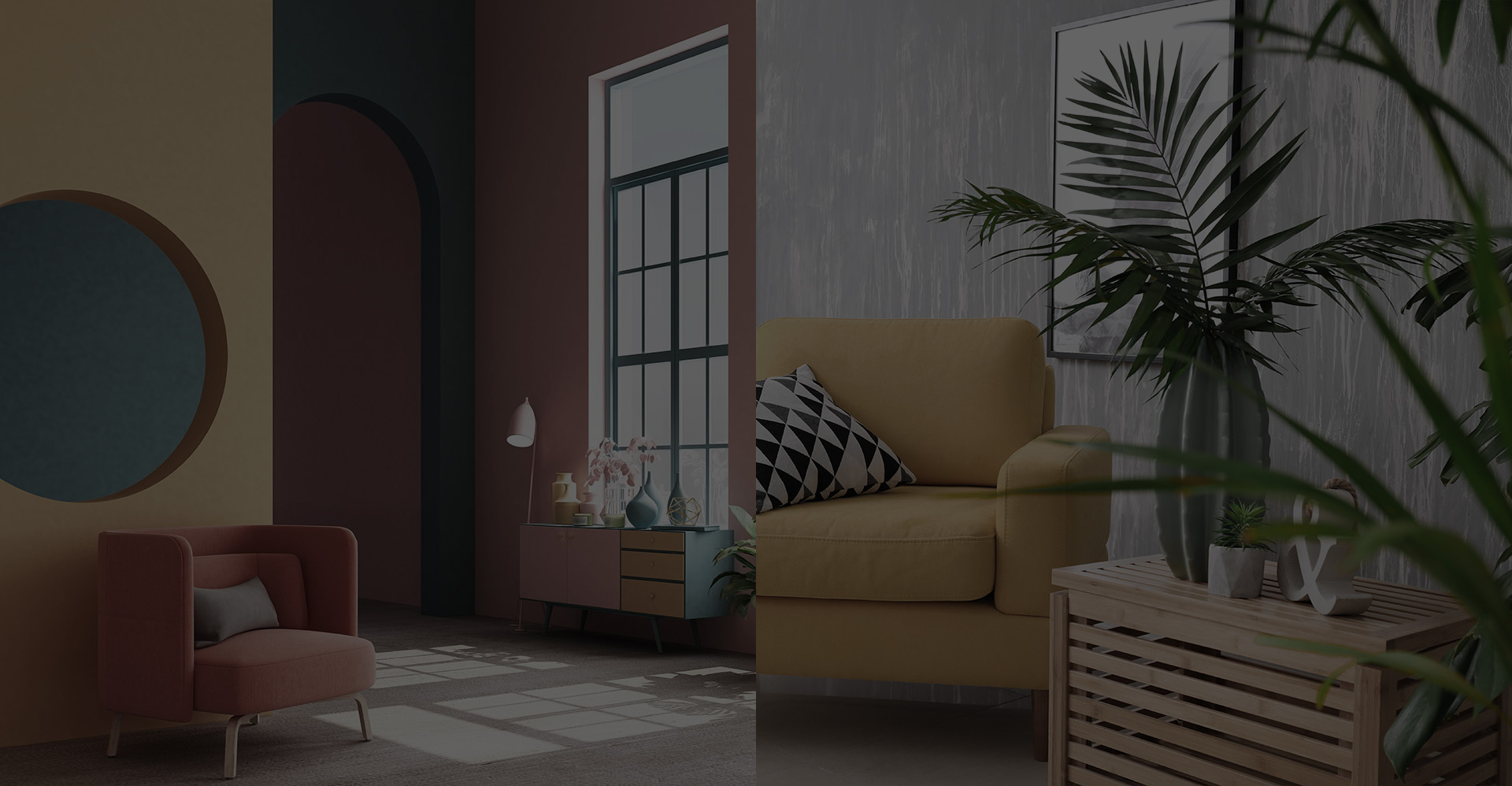 jolie maison en couleurs